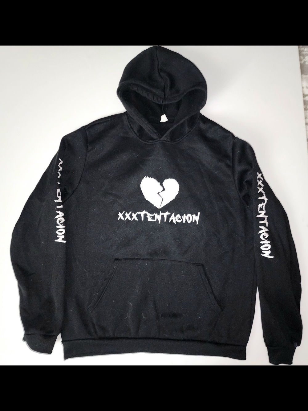 XXXTentacion "Bad Vibes Forever" pullover hoodie mens size XL